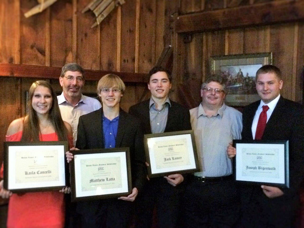 PSC Group Recognizes Founders' Scholarship Student Recipients